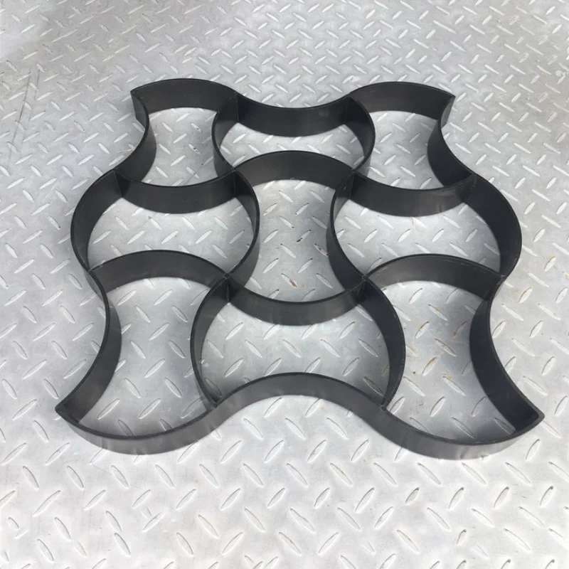 

Stone Brick Mold Walk Maker Paver Concrete Form DIY Stepping Reusable HomeMade Pathway Tool for Garden Court Yards