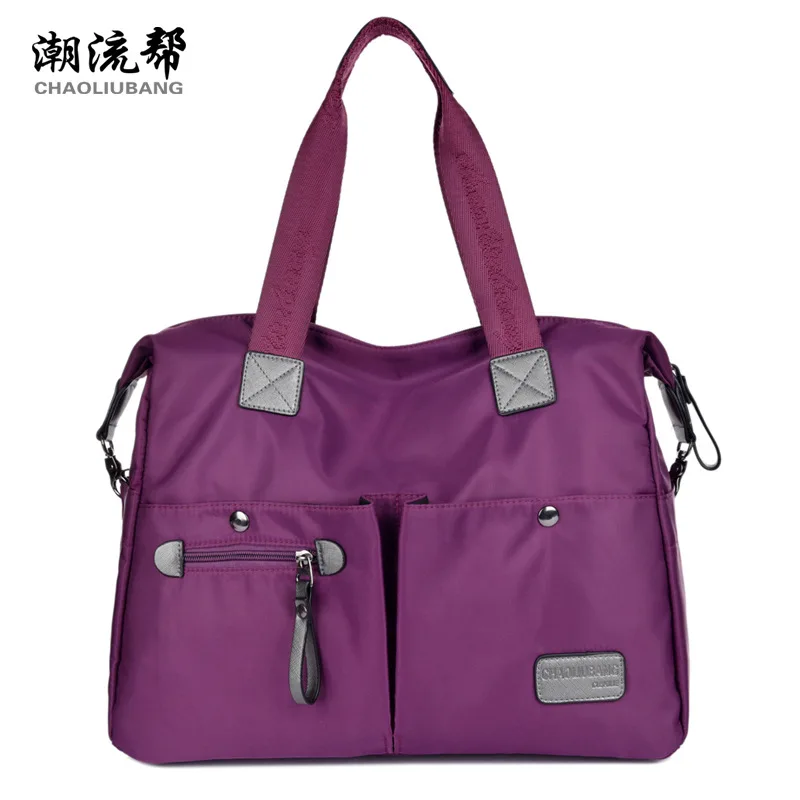 

Manufacturer wholesale 2020 new Korean Oxford cloth shoulder bag women's leisure waterproof cross border handbag