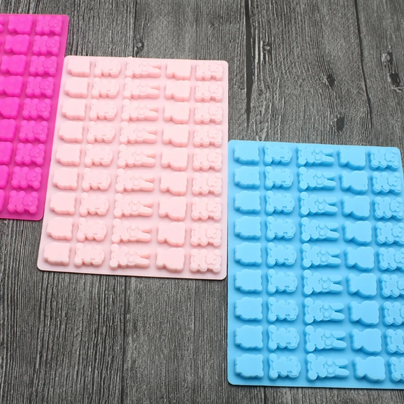 

Cartoon Animal Shape Earrings Necklace Epoxy Resin Mold Pendants Silicone Mould