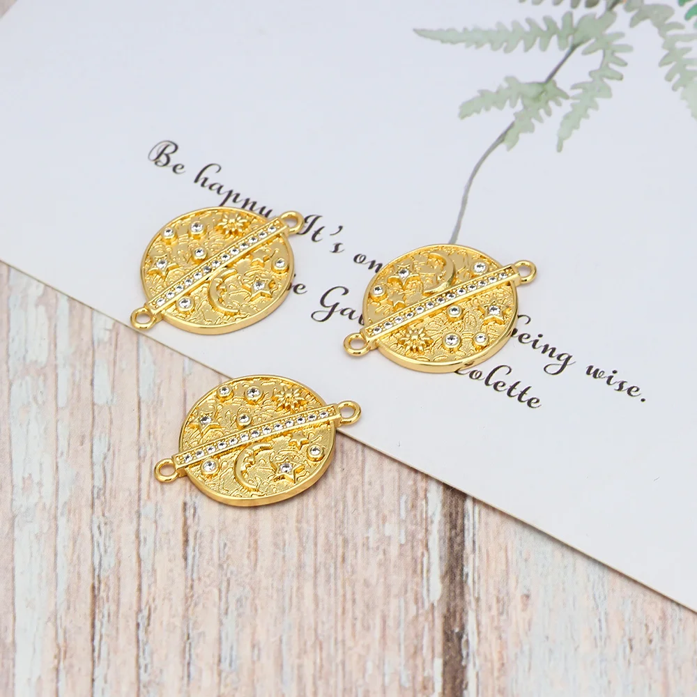 

MEIBEADS Cute Cartoon Sun Planet Pendant for DIY Making Necklace Accessories Butterfly Wing Gold Color Charm Jewelry Findings