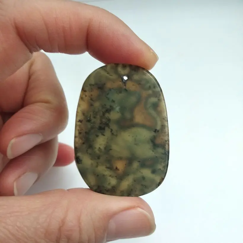 Винтажный нефритовый амулет подвеска в виде тигра китайский знак зодиака