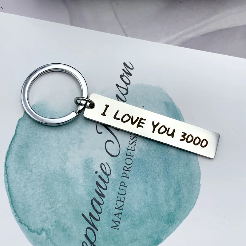 Брелок с надписью I LOVE YOU 3000 | Украшения и аксессуары
