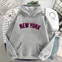 new york letter sweatshirt gothic punk plus size vintage fashion loose harajuku fun female ulzzang long sleeve hooded sweatshirt