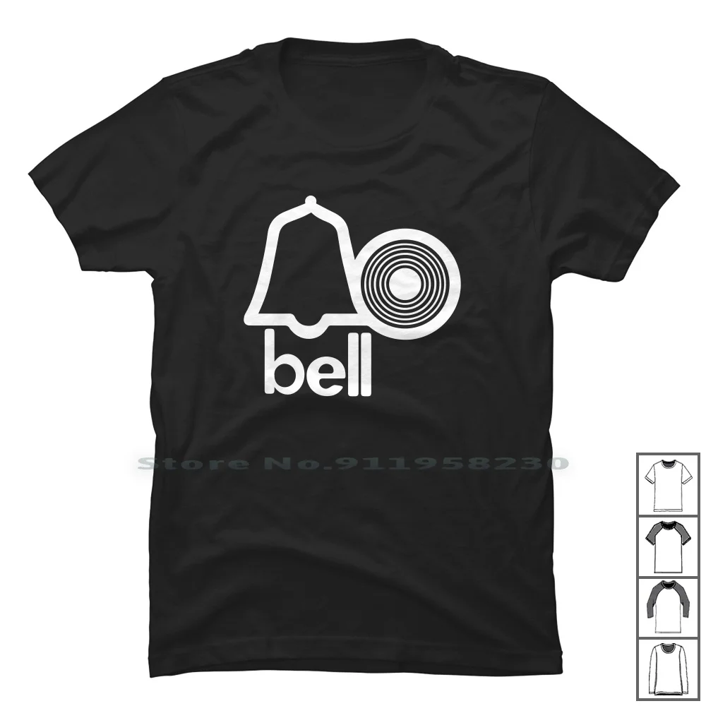 Bell Records T Shirt 100% Cotton Birthday Records Animals Record Humor Comic Love Geek Cord Bell Fun Eco
