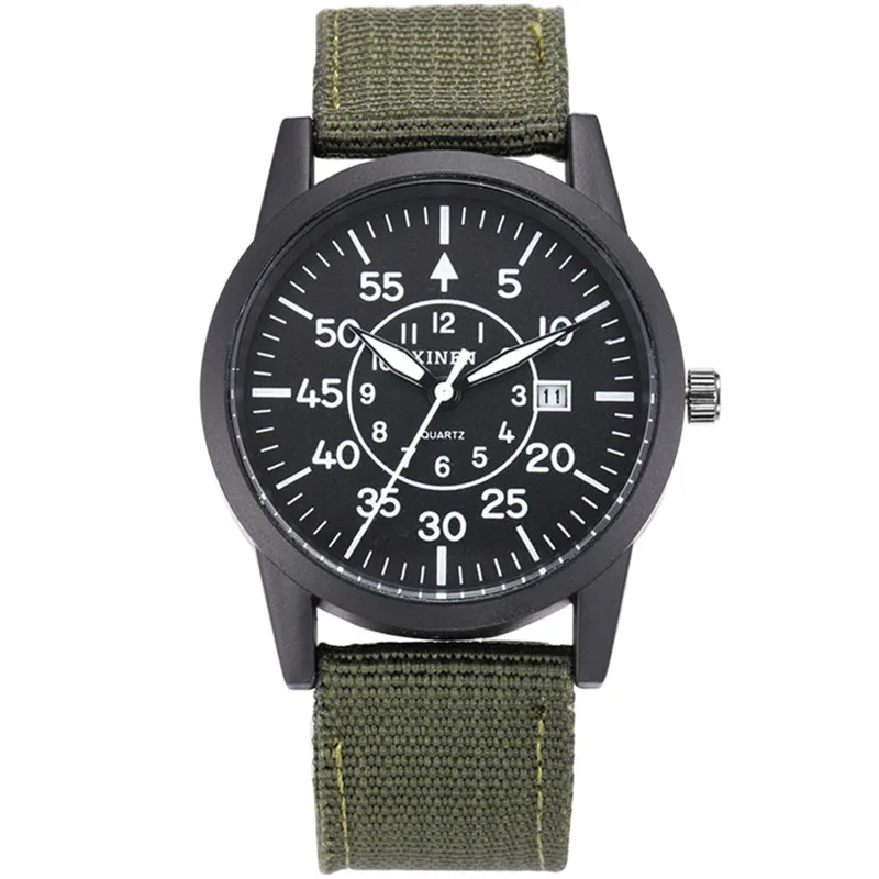 

Relogio Masculino Mens Fashion Leather Band Date Military Quartz Wristwatches Male Sports Vintage Watch Erkek Saat Montre Homme
