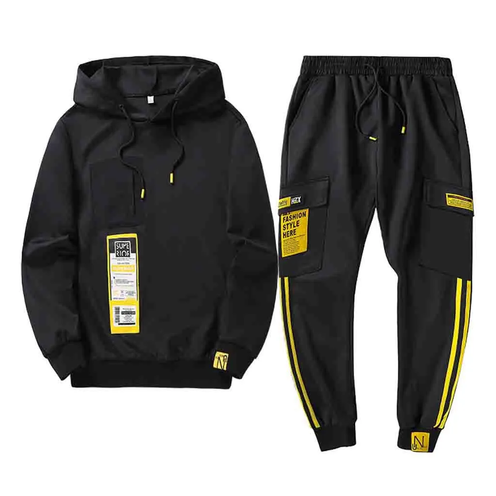 Осень 2019 толстовки мужские в стиле хип-хоп уличная одежда спортивные штаны