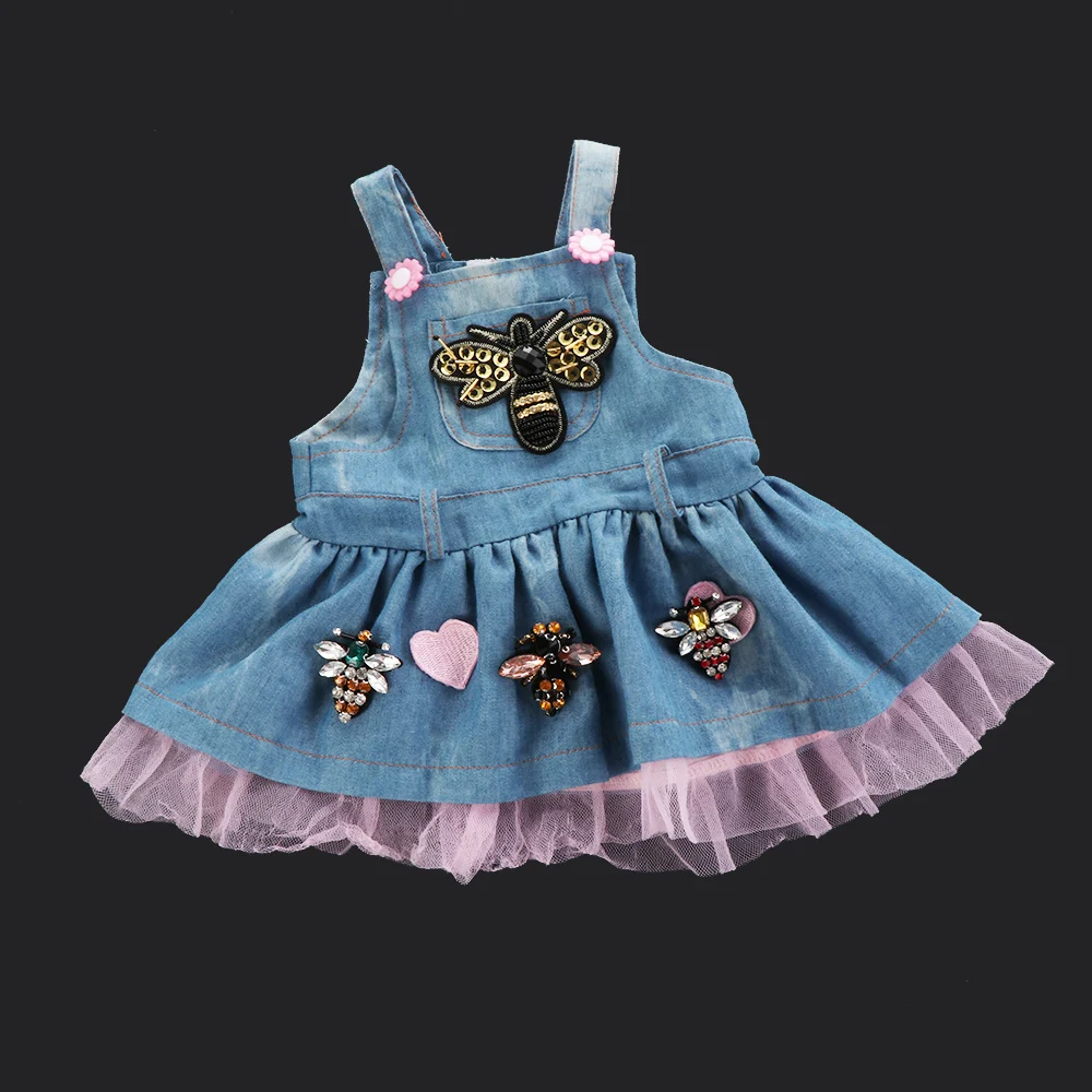 1 шт. 3D Ручная работа Стразы пчела бисерные нашивки Пришивные блестки нашивка для