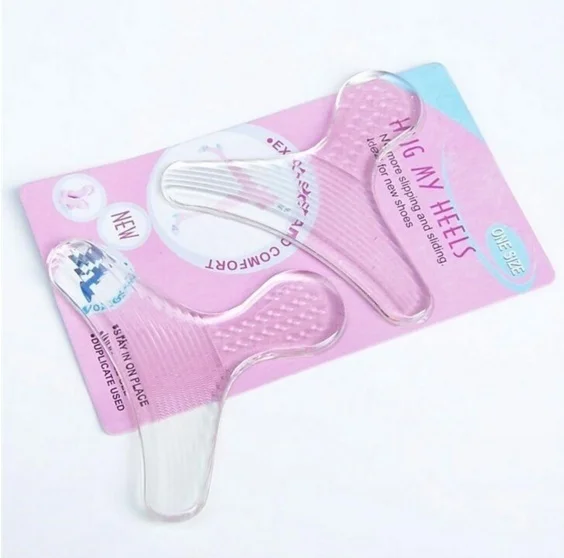 Силиконовая гелевая наклейка пятки Мягкая Т-образная подушка для обуви