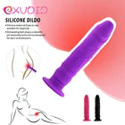 Силиконовый фаллоимитатор EXVOID для лесбиянок, Анальная пробка, пенис для женщин, Вагина, массажная присоска для точки G, товары для взрослых