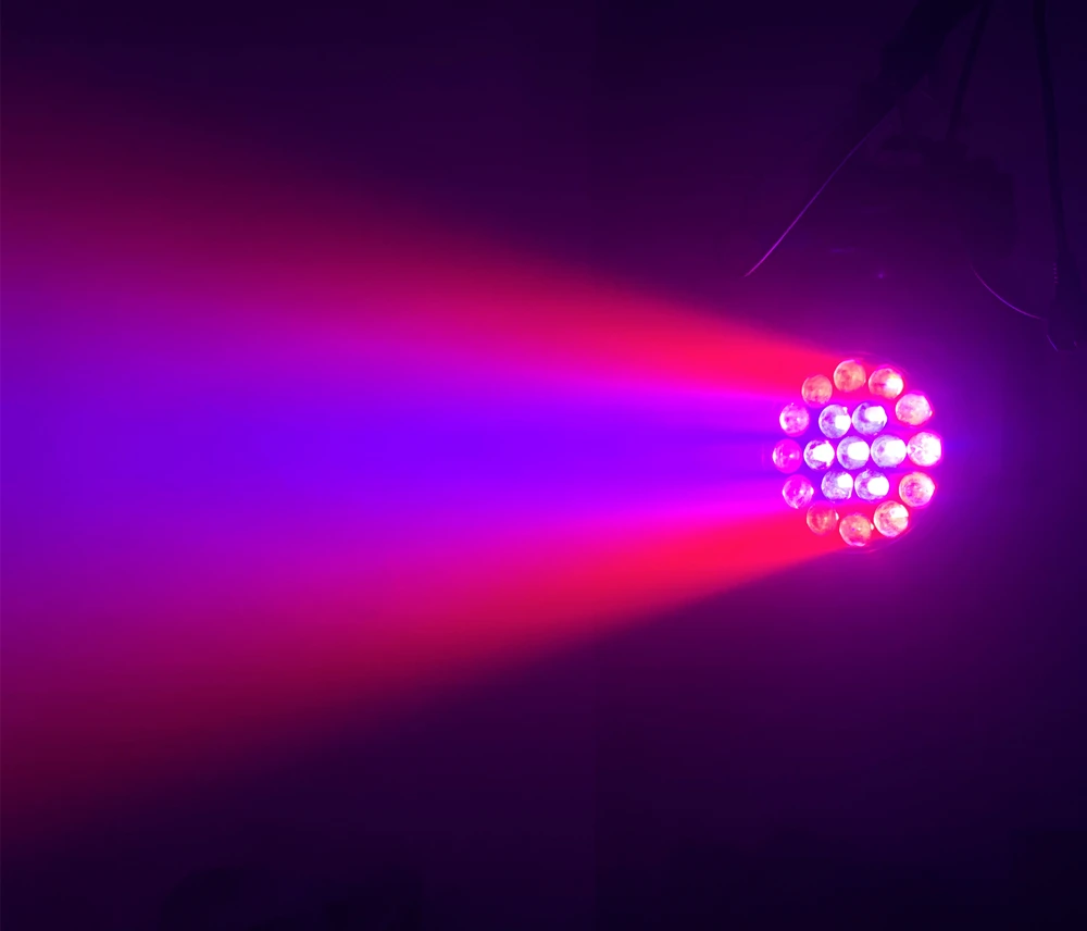 2 шт. с Flycase светодиодный 19x15 Вт объектив переменным фокусным расстоянием Функция