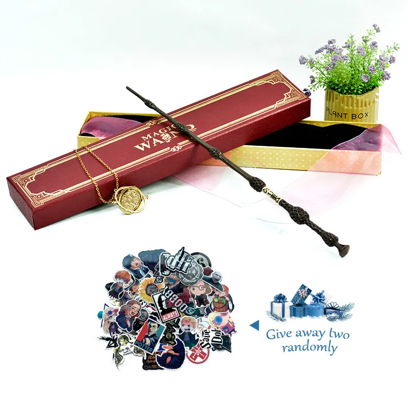 16 видов металлического сердечника волшебная палочка s Potter Косплей Волдеморт Луна