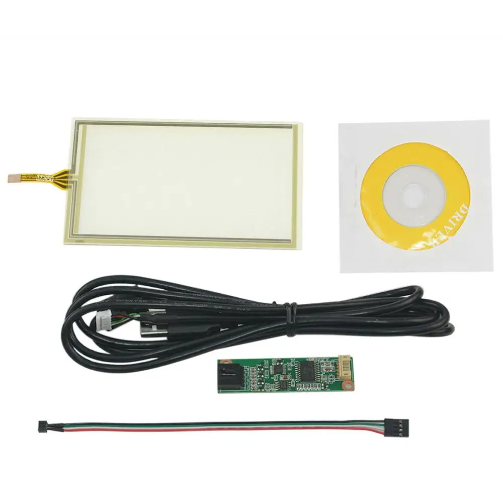 

4.8inch 4 Wire Resistive Touch Panel USB Card 131mm x 78mm Handwriting Screen