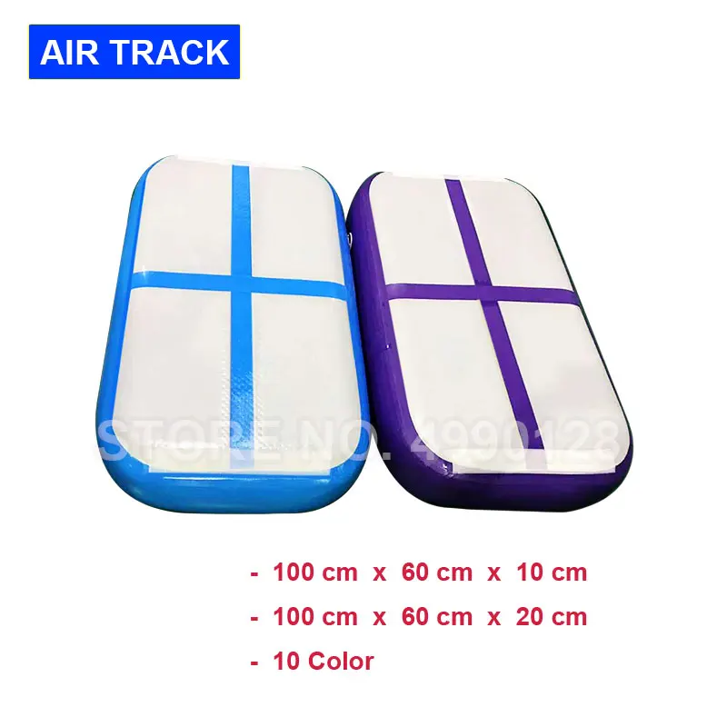 

Надувной гимнастический матрас AirTrack 1x0, 6x0, 1 м, коврик для йоги