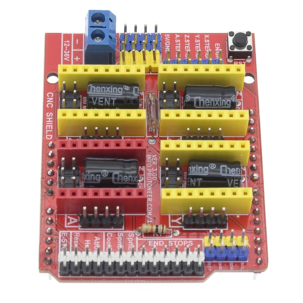 10 шт. новый cnc экран v3 гравировальный станок/3D принтер/A4988 Плата расширения