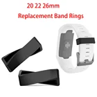 Резиновый сменный ремешок для часов, держатель петли, фиксирующее кольцо для Garmin Fenix 6X, 6S, 6 Pro, 5X, 5S, 5, 5 Plus