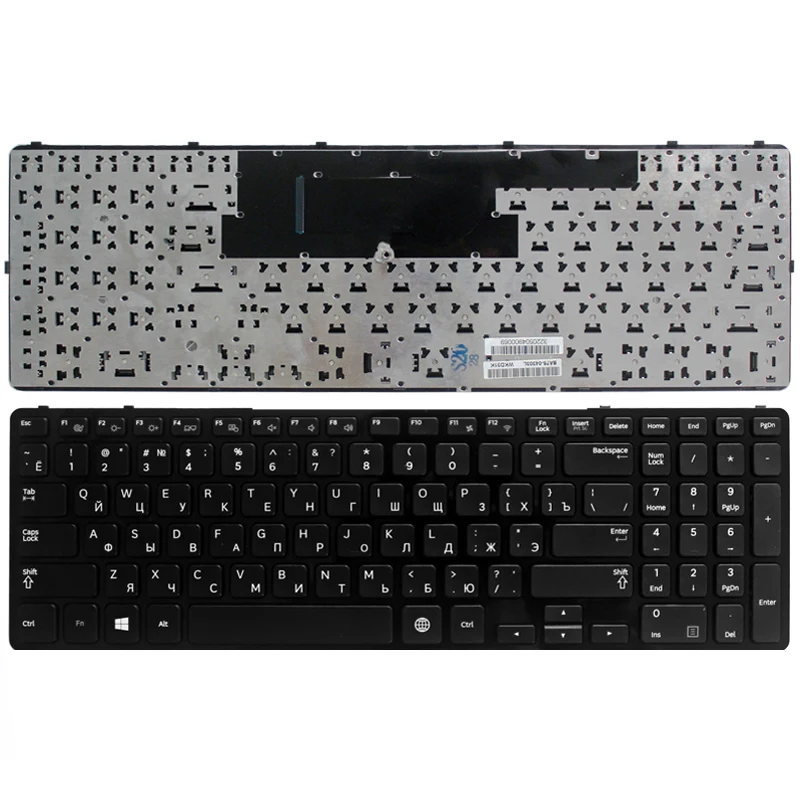 Новая русская клавиатура для SAMSUNG 350E5C 355E5C NP365E5C NP350E5C Русская ноутбука черная|russian