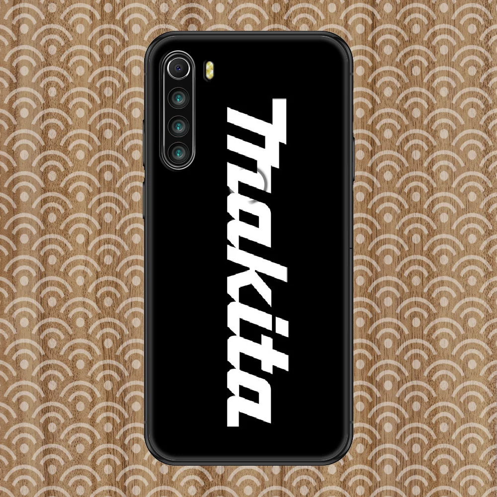 

Makita Toolbox Radio Phone case For Xiaomi Redmi Note 7 7A 8 8T 9 9A 9S 10 K30 Pro Ultra black silicone back tpu bumper pretty