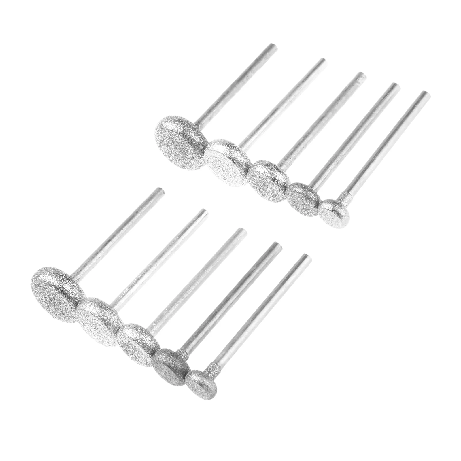 Алмазные шлифовальные головки 10 шт./компл. 3 мм хвостовик абразивная полировка