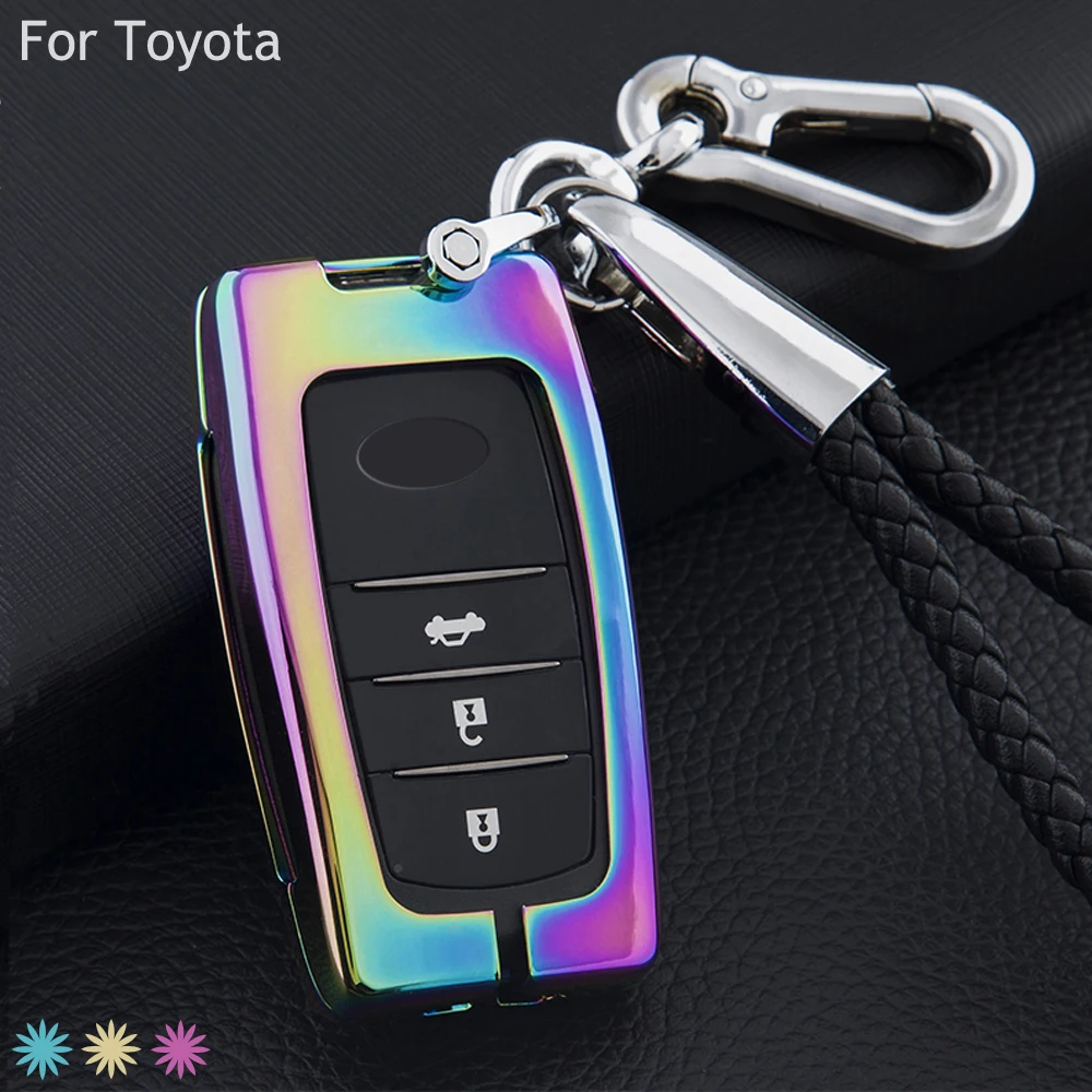 Чехол для автомобильного ключа из цинкового сплава с гальваническим покрытием