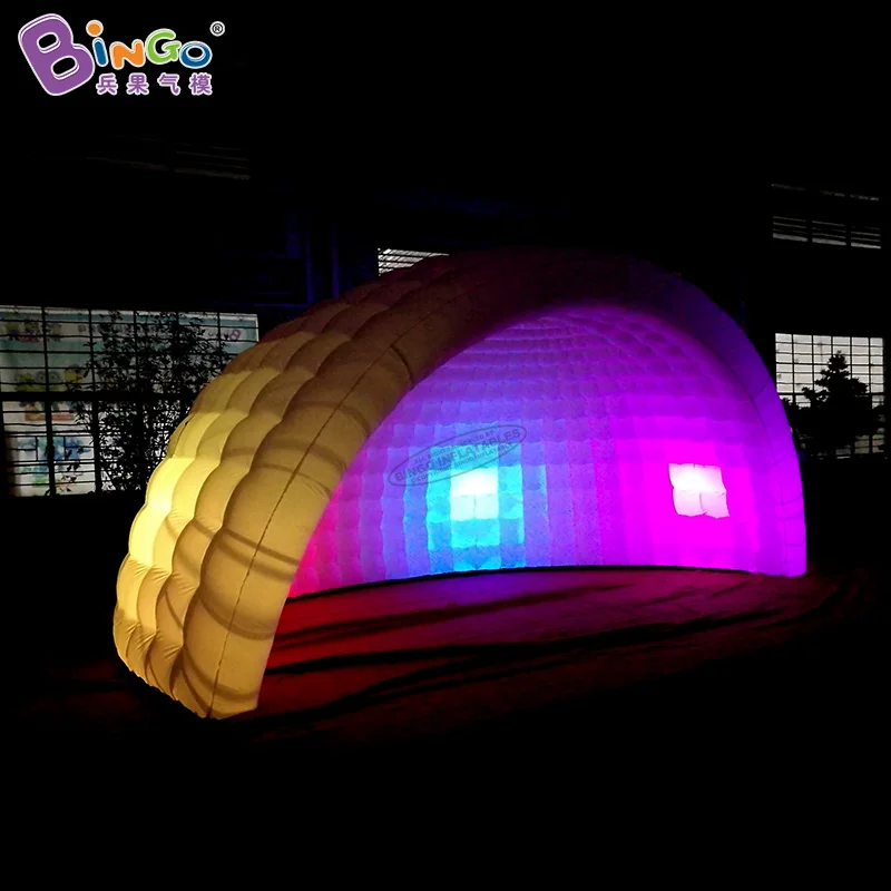 Надувная купольная палатка 20 футов x 13 10 гигантская надувная игрушечная igloo для