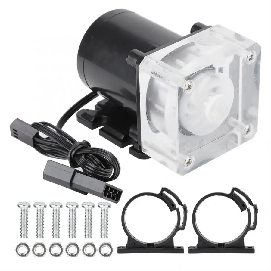 DC 12V G1/4 Thread с низким уровнем шума 600 л/ч | Компьютеры и офис