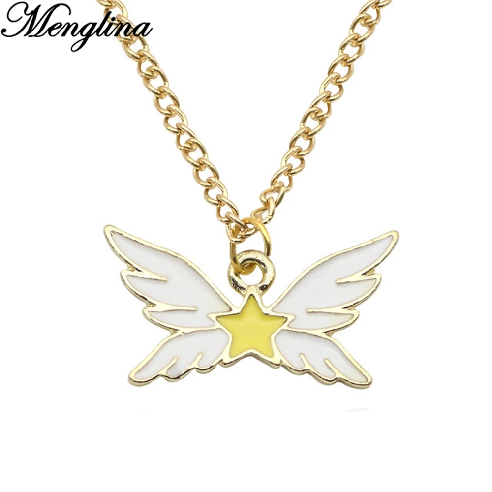 Модные ожерелья цепочки в японском стиле с изображением героев мультфильмов