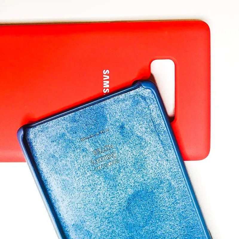 Высококачественный силиконовый чехол для Samsung Note 9 мягкая защита задней панели |