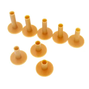 3 шт.лот, прочные резиновые тройники для гольфа 3545556065707580 мм, держатель для мячей для гольфа, для начинающих, для тренировок, резиновые тройники, аксессуары