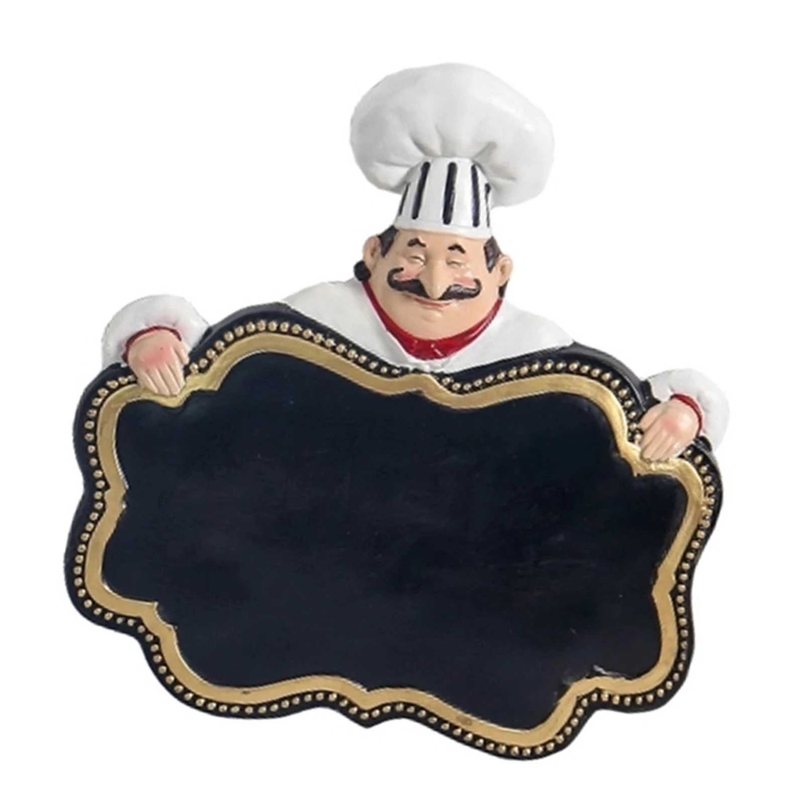 

Шеф-повар, доска для сообщений, настенное украшение, креативный персонаж, украшение для ресторана, бара, десерт, кофе, искусственная ручка