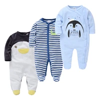3pcs baby cartoon pijamas newborn pyjamas infant clothing boy girls pajamas animal onesie jumpsuit costumes flannel baby rompers