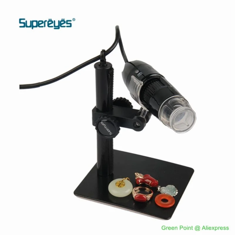 Цифровой микроскоп PZ01 портативный электронный с увеличением в 200 раз кронштейном