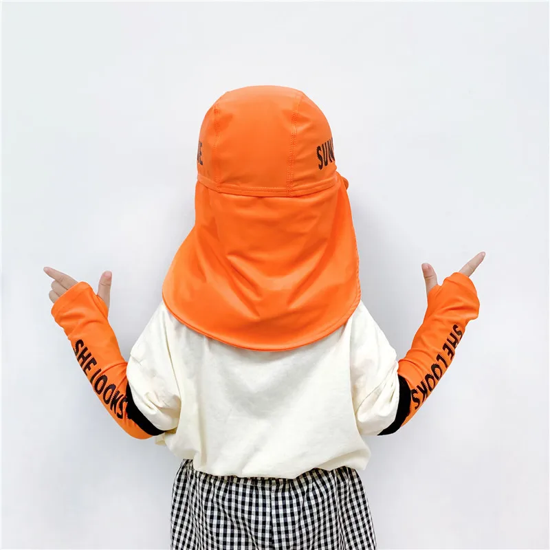 Летняя шляпа для детей и мальчиков солнцезащитная Кепка с защитой от УФ лучей топ