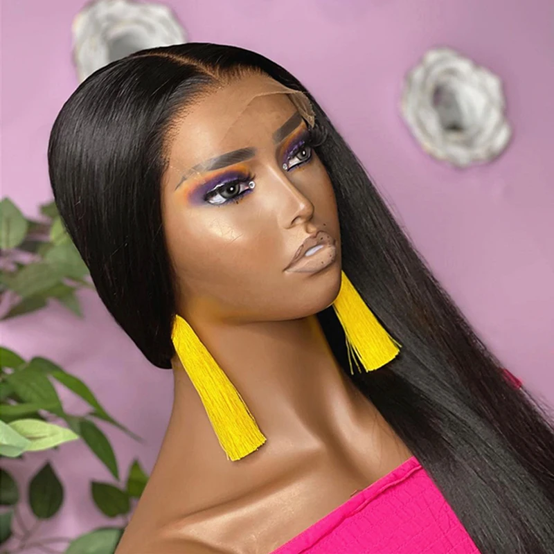 Парик Женский на сетке спереди бразильский без повреждений с предварительно