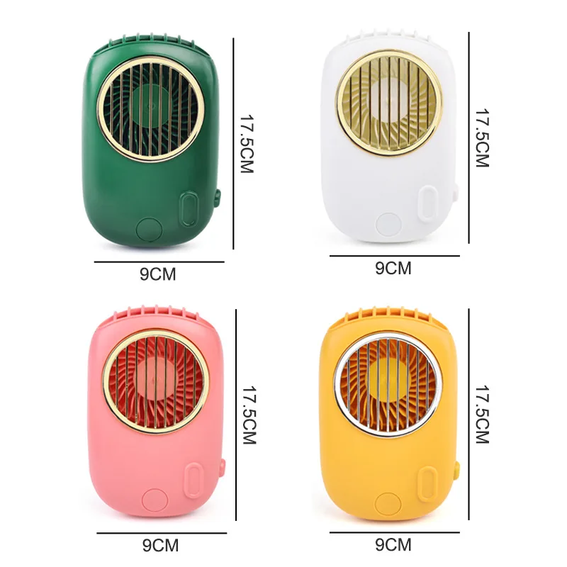 

Hand-Free Fan Outdoor Sport Neck Fan with 3 Setting Use USB Charging Summer Personal Handheld Silent Cooling Fans for Kids Adult