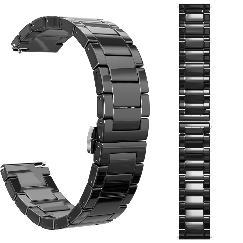 Ремешок керамический OMESHIN для Samsung Galaxy Watch 42 мм/Active 40 мм быстросъемный сменный