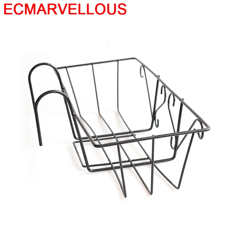 Декоративная наружная металлическая полка для цветов балкона подставка