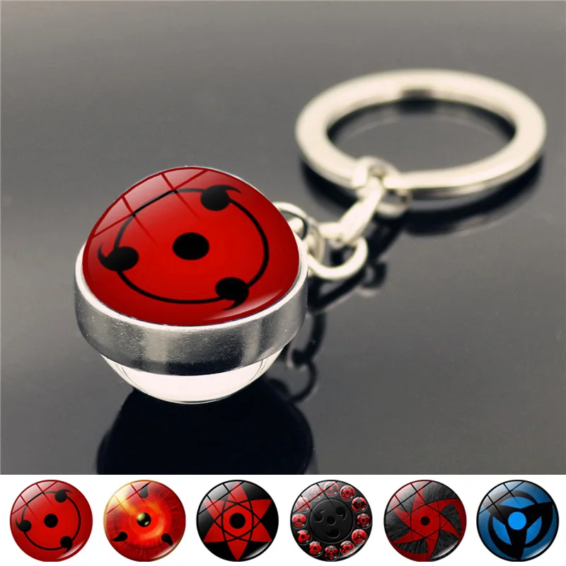 Rinnegan глаза подвеска брелок Аниме косплей ювелирные изделия модный двухсторонний