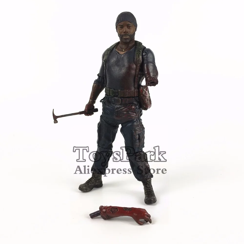 2017 Ходячие мертвецы 5 &quotTyreese Bltten кровавая фигурка mcfarlan AMC ТВ серия 8 эксклюзивные