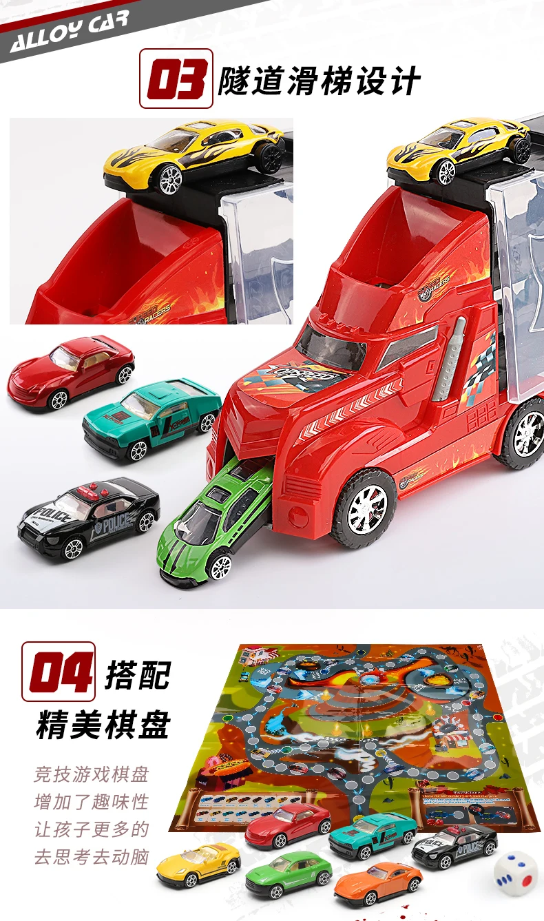 Hotwheels бренд трек игрушка сверхмощный транспортер может вместить 50 автомобилей горячие колеса Hauler грузовик игрушка Caminhao de brinquedo