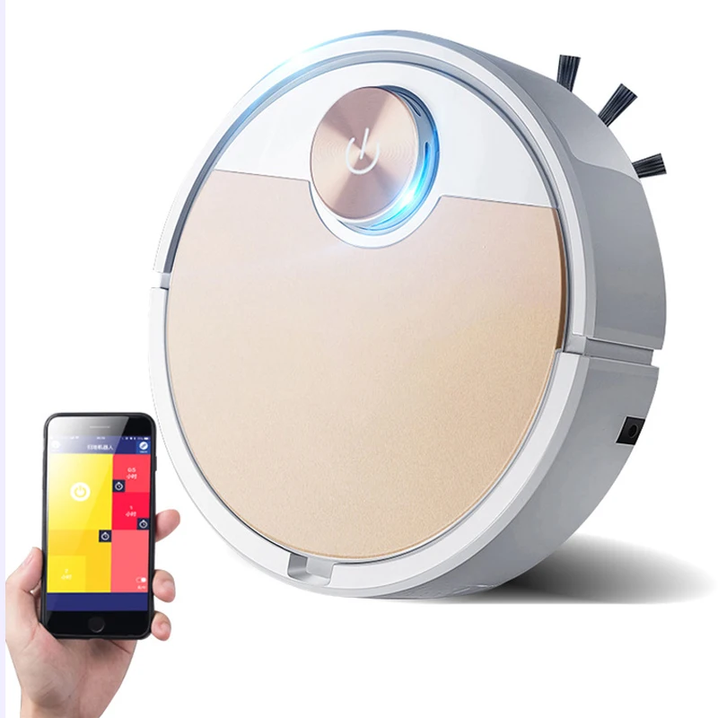 Умный робот пылесос мобильный телефон приложение пульт дистанционного