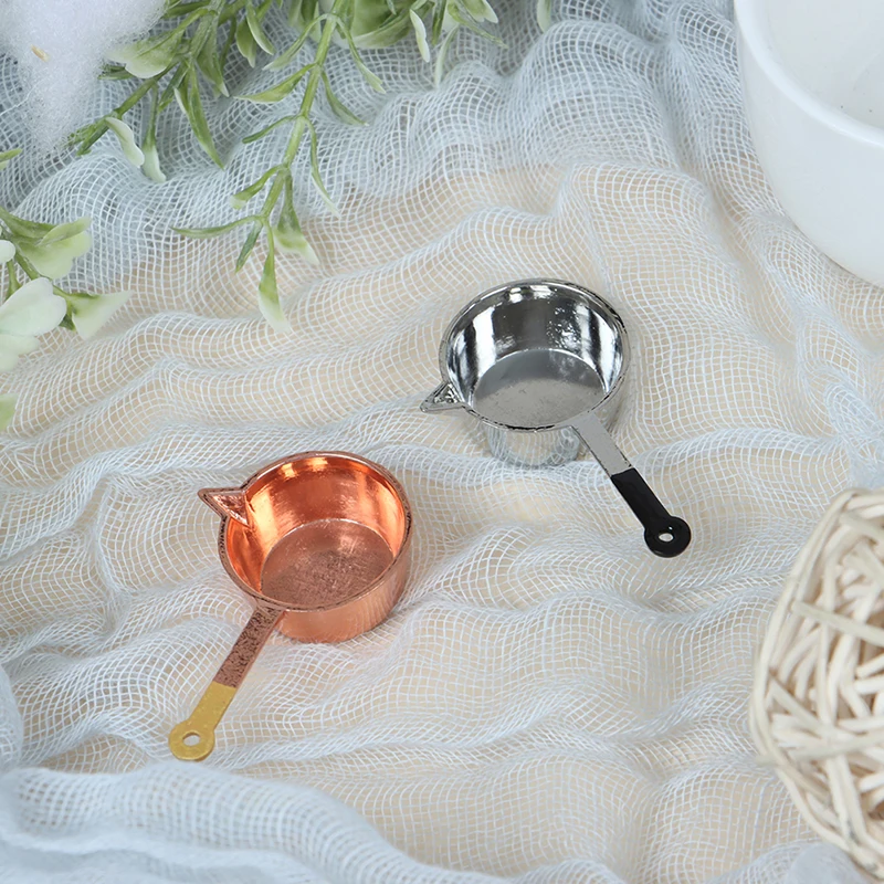 

3pc 1:12 Dollhouse Miniature Kitchen Utensil Cooking Ware Play Kitchen Toy Pot Boiler Frying Pan Doll House Accessories for Kids