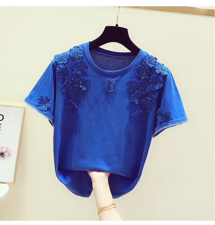 

Short Sleeved Slim Solid Color Womens Simple Tee T-Shirt For Female Tshirt Black