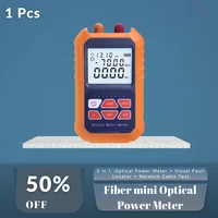Fiber Mini Optic Power Meter Optilcal Multi-meter Optical Power Meter + Visual Fault Locator + Network Cable Test