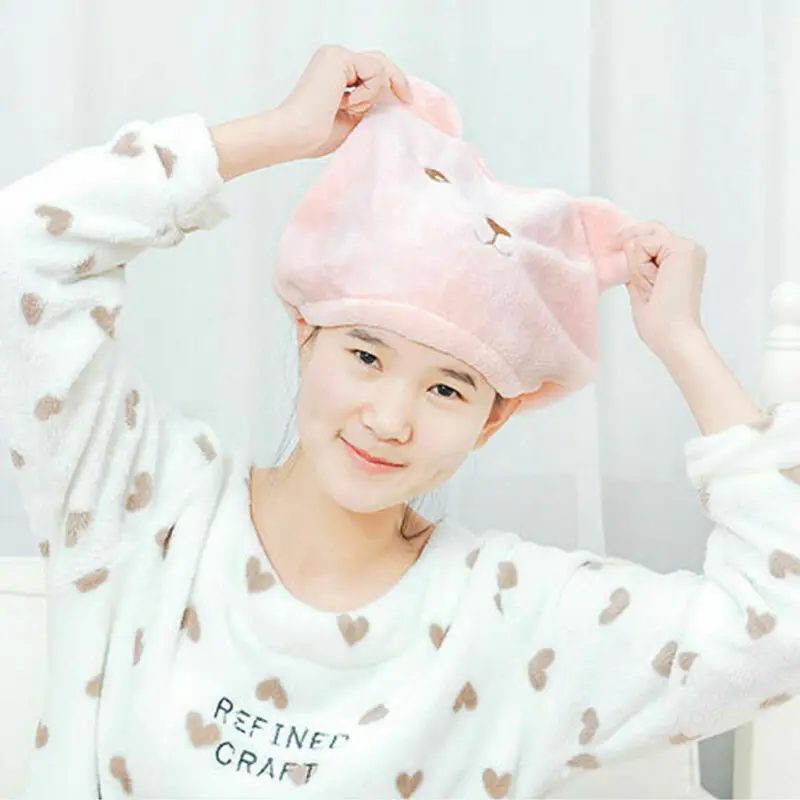 Лидер продаж однотонный тюрбан из микрофибры для волос женская шапка девушек