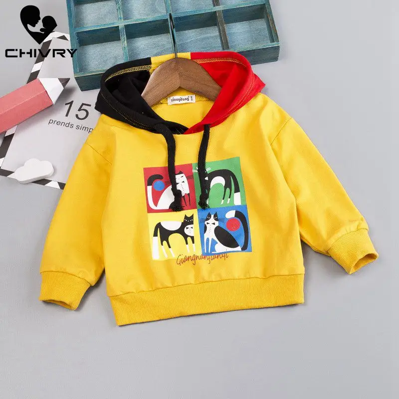 Новинка 2019 толстовка с капюшоном для маленьких мальчиков и девочек детский