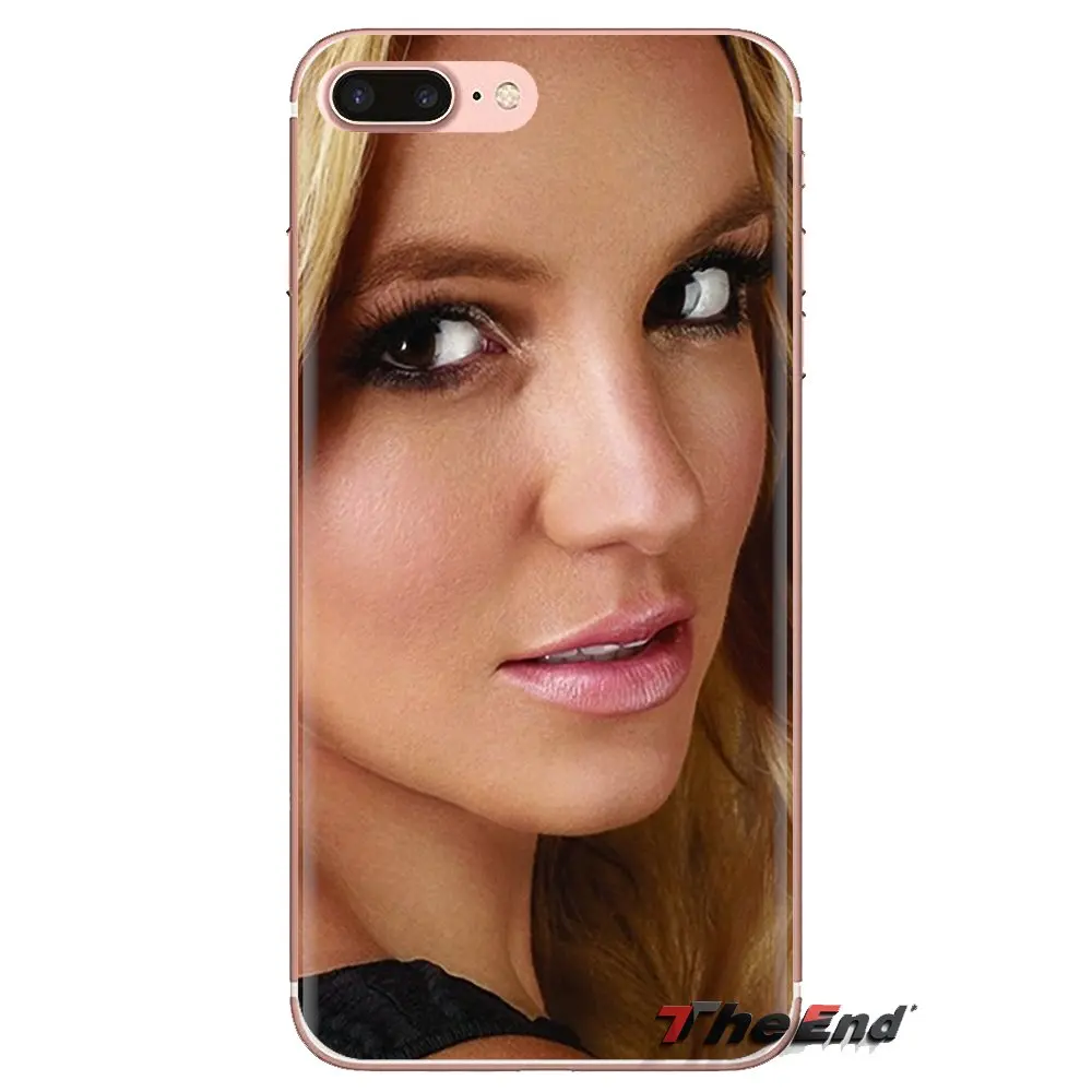 Soft Transparent Shell Covers For Samsung Galaxy J1 J2 J3 J4 J5 J6 J7 J8 Plus 2018 Prime 2015 2016 2017 Music Britney spears |