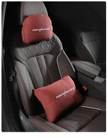 car seat pillow headrest neck rest cushion support lumbar pillow travel use for bmw car interior accessories