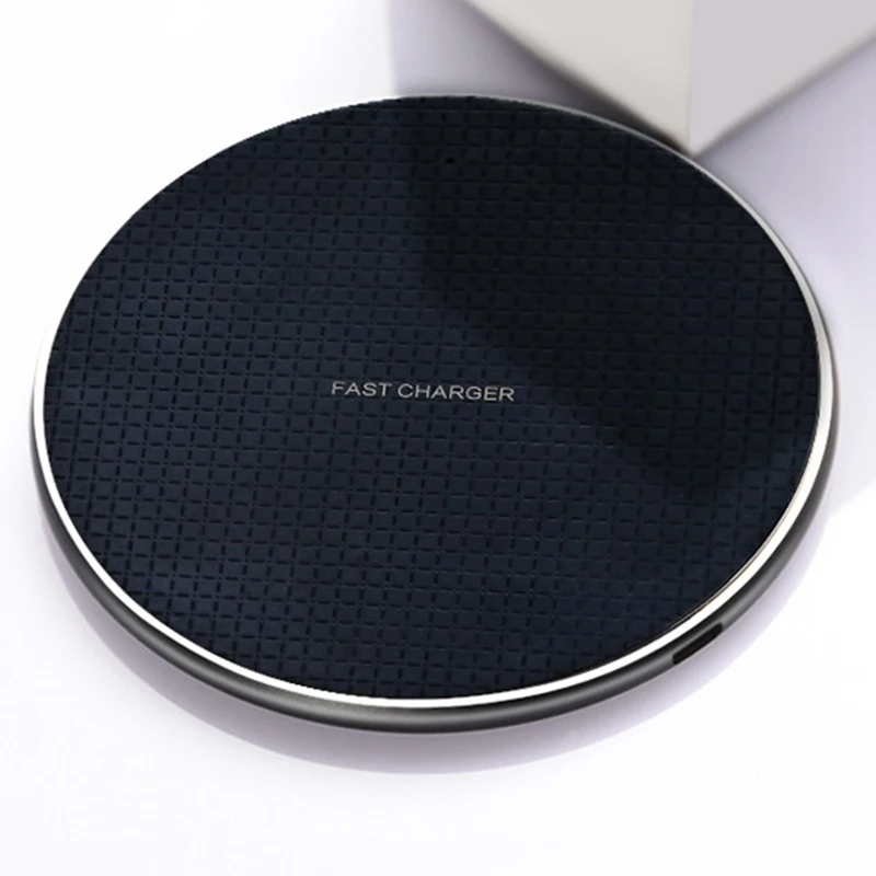 

Newest 5W/10W Qi Fast Wireless Charger For IPhone XS Max XR 8 Plus USB Quick Wireless Charging Pad For IPhone Samsung Huawei