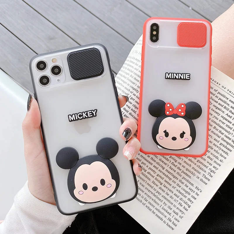 

Disney Mickey Minnie Phone Case for IPhone 7/8/se/7plus/8plus/x/xs/xsmax/xr/11/11pro/11promax Couple Cartoon Cute Phone Cover