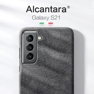 SanCore ALCANTARA Case For Samsung Galaxy S21 Ultra Case S20 Plus
Note20 5G S21+ S21s Leather All-inclusive mobile Phone Cases